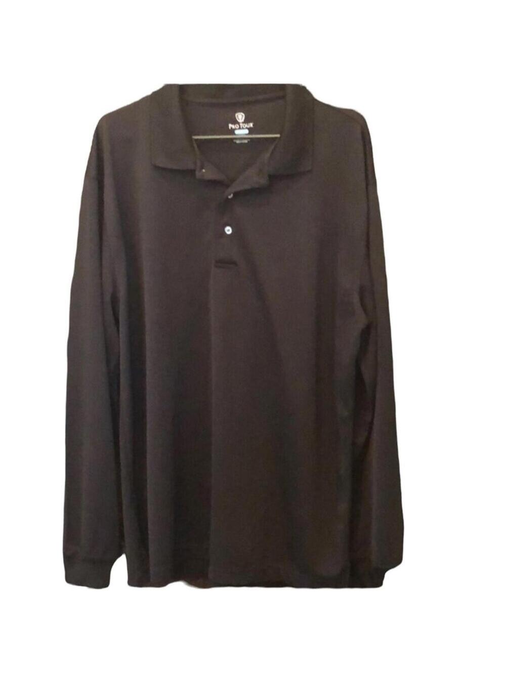Pro Tour | Men's Black Long Sleeve Shirt | Size XL | NWOT | 0067